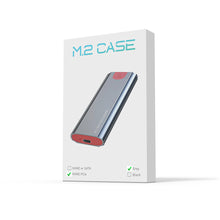 Load image into Gallery viewer, M2 SSD Case NVMe USB Type C Gen2 10Gbps PCIe SSD Enclosure M.2 NVMe Case External Adapter Box for 2230 2242 2260 2280 M2 SSD