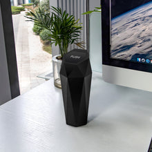 Load image into Gallery viewer, 1PC Car Trash Can Car Dustbin Diamond Design Leakproof Vehicle Trash Bin With Lid Garbage Bin For Automotive Car & Home