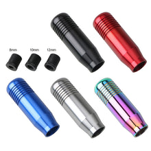 Load image into Gallery viewer, Universal 8.5CM Aluminum Car Manual Gear Shift Knob Stick Manual Transmission Gearstick Lever Shifter Knob M8 M10 M12