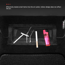 Load image into Gallery viewer, 2Pcs Car Air Outlet Under Seat Anti-blocking Dust Cover For Tesla Model 3 Y Auto Vent Mesh Covers Air Conditioning Outlet Covers