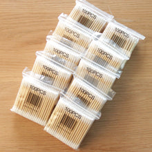 Load image into Gallery viewer, 500pcs Double Head Wood Cotton Swab Women Makeup Cotton Buds Tip For Wood Sticks Nose Ears Cleaning Health Care Tools Art Tools