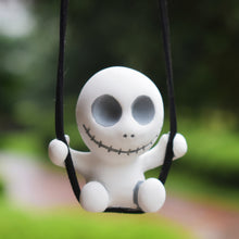 Load image into Gallery viewer, Swing Skull Car Interior Decoration Halloween Pendant Figurine Swing Auto Rearview Mirror Pendants Ornaments For Car Accessories