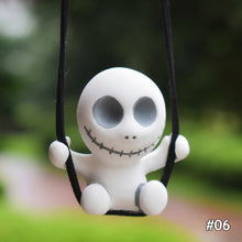 Load image into Gallery viewer, Swing Skull Car Interior Decoration Halloween Pendant Figurine Swing Auto Rearview Mirror Pendants Ornaments For Car Accessories