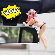 Load image into Gallery viewer, Cartoon Anime Car Decoration Creative Car Phone Holder Bikini Beach Girl Car Interior Accessories Auto Dashboard Decoration
