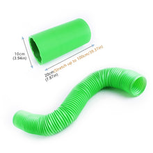 Load image into Gallery viewer, Hamster Game Pipeline Stretchable Tube Small Pet Tunnel 100cm Telescopic Pipe Guinea Pig Hedgehog Ferret Rat Toys