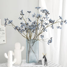 Load image into Gallery viewer, Luxury Cranberry Artificiales Blueberry Fake Berries Bouquet Silk Rose Artificial Plant Decorative Flowers Home Decor Wedding Decoration