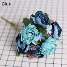 Load image into Gallery viewer, 7 Forks/Bouquet Artificial Flower Silk Peony Fake Flowers Artificial Plant Decorative Flowers Home Decor Wedding Decoration