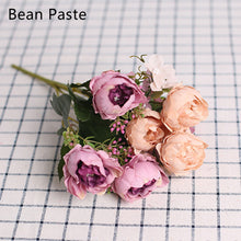 Load image into Gallery viewer, 7 Forks/Bouquet Artificial Flower Silk Peony Fake Flowers Artificial Plant Decorative Flowers Home Decor Wedding Decoration