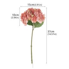 Load image into Gallery viewer, Artificial Flower Silk Hydrangea Fake Flowers Artificial Plant Decorative Flowers Home Decor Wedding Decoration