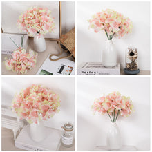 Load image into Gallery viewer, Artificial Flower Silk Hydrangea Fake Flowers Artificial Plant Decorative Flowers Home Decor Wedding Decoration