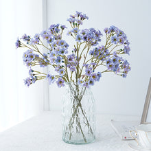 Load image into Gallery viewer, 3 Forks/Bouquet Artificial Flower Silk Cornflower Fake Flowers Artificial Plant Decorative Flowers Home Decor Wedding Decoration