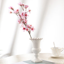 Load image into Gallery viewer, Artificial Flower Bouquet Silk Peach Blossom Fake Flowers Artificial Plant Decorative Flowers Home Decor Wedding Decoration