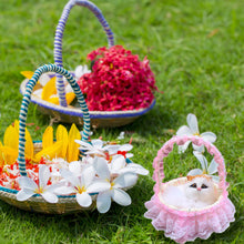 Load image into Gallery viewer, Simulation Cat Hanging Basket Plush Model Soundable Animal Static Stuffed Realistic Cat Table Decoration Party Festival Kid Gift Soft Baby Toys