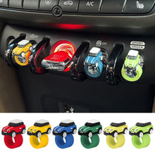 Load image into Gallery viewer, Silicone Car Model Button Cover Ornament Start Stop Button Collar For BMW MINI Cooper Sticker F56 Cooper Accessories
