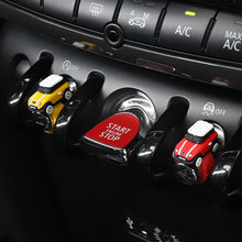 Load image into Gallery viewer, Silicone Car Model Button Cover Ornament Start Stop Button Collar For BMW MINI Cooper Sticker F56 Cooper Accessories