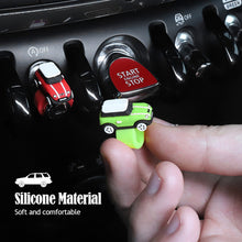 Load image into Gallery viewer, Silicone Car Model Button Cover Ornament Start Stop Button Collar For BMW MINI Cooper Sticker F56 Cooper Accessories