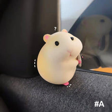 Load image into Gallery viewer, Cute Anime Stealing Hamster Car Interior Decoration Gourmet Hamster Auto Window Center Console Decoration for Car Accessories