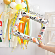 Load image into Gallery viewer, 50x59CM Birthday Photo Frame Foil Balloons Happy Birthday Photo Booth Props Party Decor Decorations Supplies Kid Toys Gift