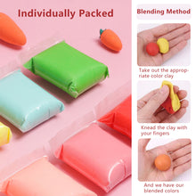 Load image into Gallery viewer, 12/24/36 Color Light Polymer Clay Soft Plasticine Toy Safe Colorful Playdough Slimes Toys Plasticine DIY Creative Clay Kid Gift