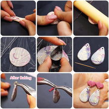 Load image into Gallery viewer, 118pcs Polymer Clay Cutters Kit Ceramic Craft Earrings Cutting Plastic Mold Baking Mould Handmade DIY Jewelry Making Tools Geometry Die Cake Cookie Cutter