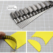 Load image into Gallery viewer, 3pcs Clay Cutter Pottery Flexible Wavy Blade Ceramic Art Sculpting Tools DIY Polymer Clay Cutting Tools Art Sculpting Accessories