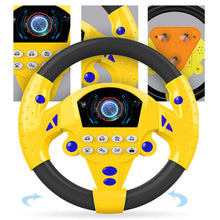 Load image into Gallery viewer, Music Simulate Driving Car Steering Wheel Early Educational Intelligent for Kids Eletric Baby Toys with Sound Vocal Toys