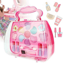 Load image into Gallery viewer, Fashion Kids Cosmetics Make Up Set Safe Washable Girls Makeup Set Box Princess Beauty Pretend Play Toys For Baby Girl Gifts