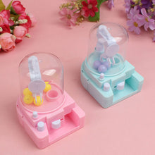 Load image into Gallery viewer, Cute Children's Prize Claw Toys Mini Clip Gumball Machine Small Capsule Dispenser Machine Catch Machine Kids Toy Children Gift