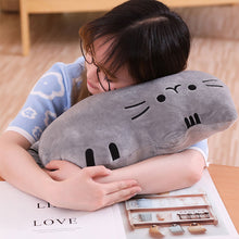 Load image into Gallery viewer, 25cm/40cm Kawaii Cat Pillow With Zipper Only Skin Without PP Cotton Biscuits Cat Plush Pillow Doll Cushion Children Gift Toys
