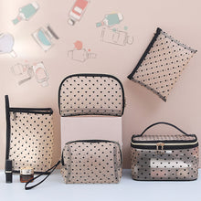 Load image into Gallery viewer, Large Capacity Mesh Cosmetic Bag Transparent Make Up Pouch Organizer Travel Storage Case Women Toiletry Organizer Portable