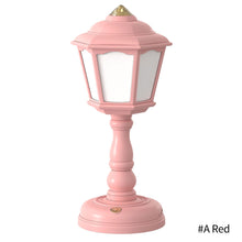 Load image into Gallery viewer, Retro Mini Table Lamp USB Charging Desk Lamp Street Lamps Design Night Lights Touch Dimmable BedSide Lights Bedroom Decor