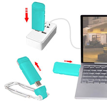 Load image into Gallery viewer, LED Book Reading Light Brightness Adjustable USB Rechargeable Eye Protection Clip Light Portable Bookmark Light