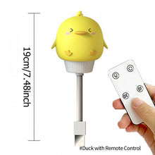 Load image into Gallery viewer, LED Chlidren USB Night Light Cute Cartoon Night Lamp Bear Remote Control for Baby Kid Eye Protection Light Christmas Birthday Gift