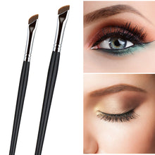 Load image into Gallery viewer, Convenient Face Concealer Sickle Eyeliner Brush Bevel Thin Oblique Angle Flat Head Eyelids Silkworm Brush Eyebrow Blade Makeup Brush