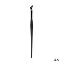 Load image into Gallery viewer, Convenient Face Concealer Sickle Eyeliner Brush Bevel Thin Oblique Angle Flat Head Eyelids Silkworm Brush Eyebrow Blade Makeup Brush