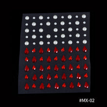 Load image into Gallery viewer, DIY Disposable Rhinestones Tattoo Stickers Face Jewelry Color Crystal Eyes Face Body Waterproof Makeup Decorations Face Sticker