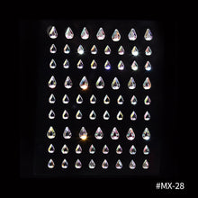 Load image into Gallery viewer, DIY Disposable Rhinestones Tattoo Stickers Face Jewelry Color Crystal Eyes Face Body Waterproof Makeup Decorations Face Sticker