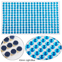 Load image into Gallery viewer, Rhinestone Face Tattoo Stickers DIY Face Decorations Halloween Music Festival Party Mobile Crystal Sticker Children Girls Face Tattoo Stickers