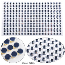 Load image into Gallery viewer, Rhinestone Face Tattoo Stickers DIY Face Decorations Halloween Music Festival Party Mobile Crystal Sticker Children Girls Face Tattoo Stickers