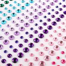 Load image into Gallery viewer, DIY Face Decorations Rhinestone Stickers for Halloween Music Festival Party Mobile Crystal Sticker Children Girls Face Tattoo Stickers