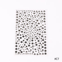 Load image into Gallery viewer, DIY Face Decorations Rhinestone Stickers for Halloween Music Festival Party Mobile Crystal Sticker Children Girls Face Tattoo Stickers