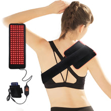 Load image into Gallery viewer, Infrared Light LED Therapy Belt for Pain Relief Red Light Waist Joints Muscle Shoulder Arm Therapy Belt Red Light Physiotherapy Belt