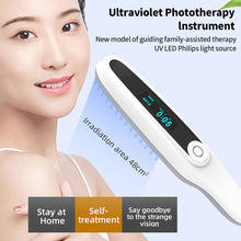Load image into Gallery viewer, Ultraviolet Phototherapy Instrument Psoriasis Vitiligo Rose Bran Psoriasis Eczema Beauty Instrument Light Therapy Instrument