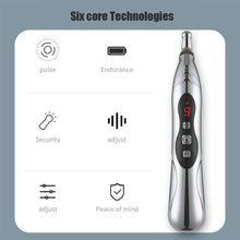Load image into Gallery viewer, Meridian Massage Pen Rechargeable Acupuncture Pen Household Meridian Pen Portable Electronic Pulse Acupoint Massager