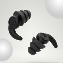 Load image into Gallery viewer, Silicone Noise Reduction Earplugs Three Layer Sound Insulation Noise Reduction Earplugs Reusable Washable Sleeping Ear Plugs