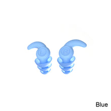Load image into Gallery viewer, Silicone Noise Reduction Earplugs Three Layer Sound Insulation Noise Reduction Earplugs Reusable Washable Sleeping Ear Plugs