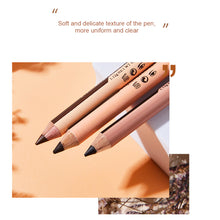 Load image into Gallery viewer, Two In One Wooden Pole Double Head Multi-purpose Eyeliner Eyebrow Pencil Concealer Facial Makeup Cosmetics