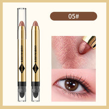 Load image into Gallery viewer, Pearl Light Fine Flash Eyeshadow Pen Double Head Multicolored Eye Shadow Stick Eye Brightening Eye Makeup Cosmetics
