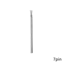 Load image into Gallery viewer, Pottery Texture Tool 7 Pin Needle Pen Ceramics Feather Tools Polymer Clay Sculpting Modeling Tool Pottery Texture Brush