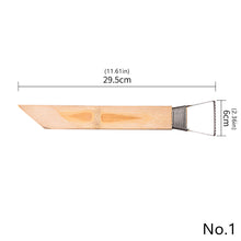 Load image into Gallery viewer, Widen Sawtooth Clay Texture Tool Paste Amending Tool Ceramic Sculpture Clay Plastic Bamboo Handle Pottery Tool